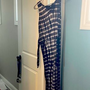 Black and white romper